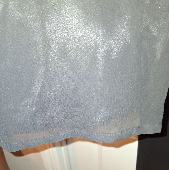 NEW Adrianna Propell Evening Essentials Chiffon Black Pants Slacks Lady's 10 - Picture 5 of 6